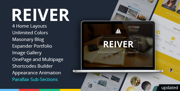 REIVER Preview Wordpress Theme - Rating, Reviews, Preview, Demo & Download