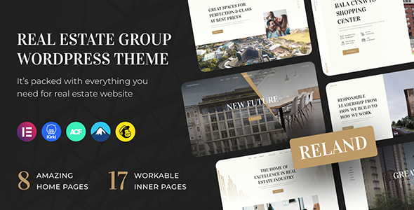 Reland Preview Wordpress Theme - Rating, Reviews, Preview, Demo & Download