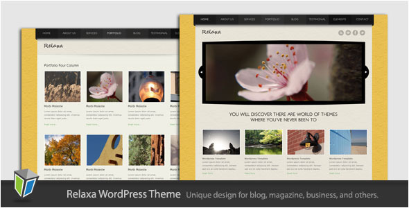 Relaxa Preview Wordpress Theme - Rating, Reviews, Preview, Demo & Download
