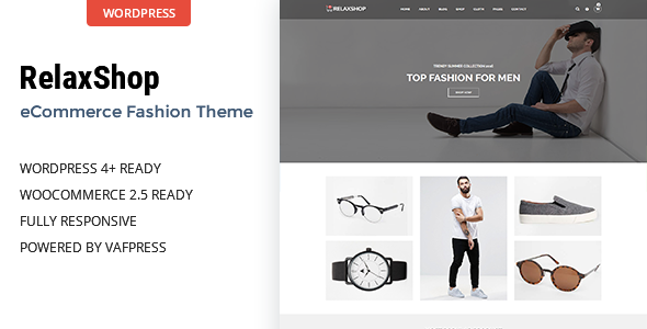 Relaxshop Preview Wordpress Theme - Rating, Reviews, Preview, Demo & Download