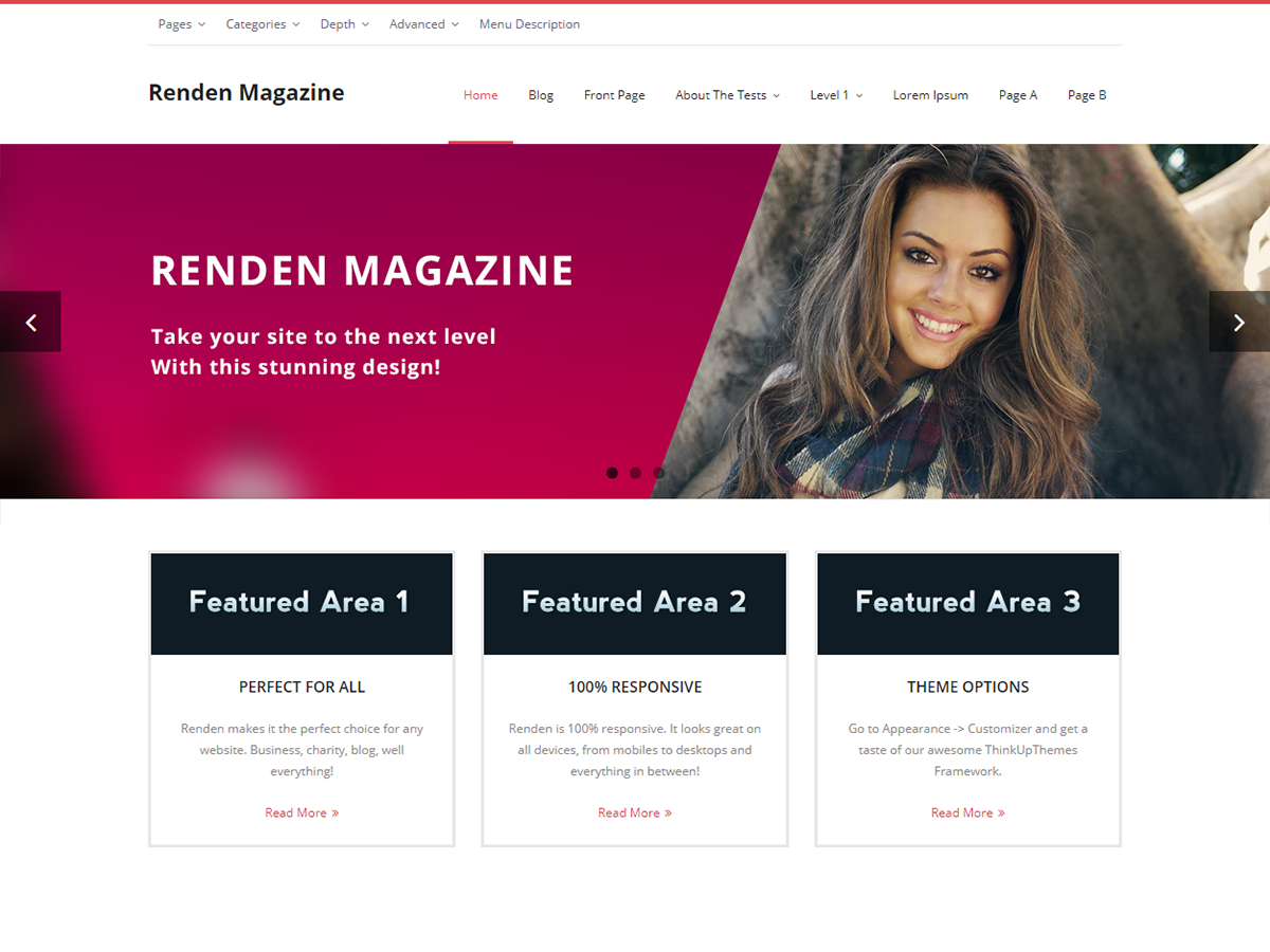 Renden Magazine Preview Wordpress Theme - Rating, Reviews, Preview, Demo & Download