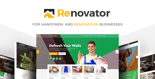 Renovator Preview Wordpress Theme - Rating, Reviews, Preview, Demo & Download