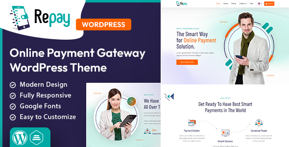 Repay Preview Wordpress Theme - Rating, Reviews, Preview, Demo & Download