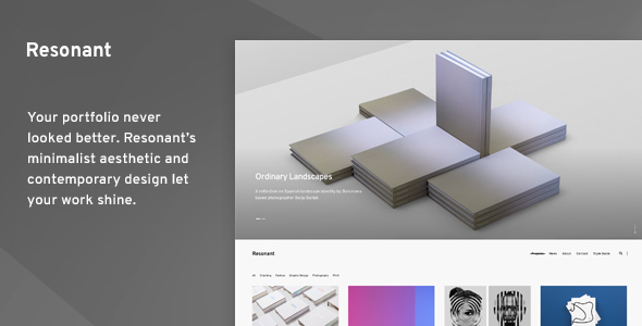 Resonant Preview Wordpress Theme - Rating, Reviews, Preview, Demo & Download