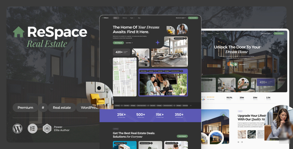 ReSpace Preview Wordpress Theme - Rating, Reviews, Preview, Demo & Download