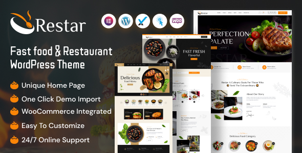 Restar Preview Wordpress Theme - Rating, Reviews, Preview, Demo & Download