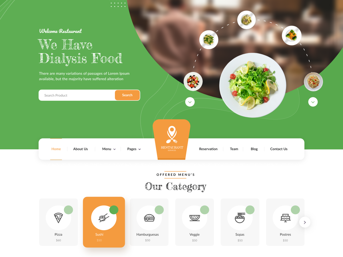 Restaurant Fast Preview Wordpress Theme - Rating, Reviews, Preview, Demo & Download