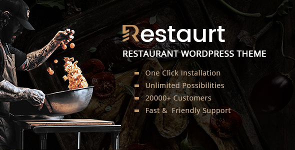 Restaurt Preview Wordpress Theme - Rating, Reviews, Preview, Demo & Download