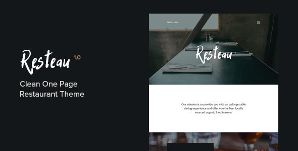 Resteau Preview Wordpress Theme - Rating, Reviews, Preview, Demo & Download