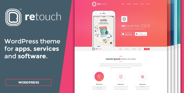 ReTouch Preview Wordpress Theme - Rating, Reviews, Preview, Demo & Download