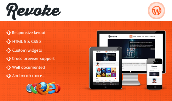 Revoke Preview Wordpress Theme - Rating, Reviews, Preview, Demo & Download