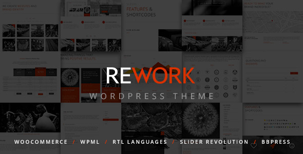 Rework Modern Preview Wordpress Theme - Rating, Reviews, Preview, Demo & Download