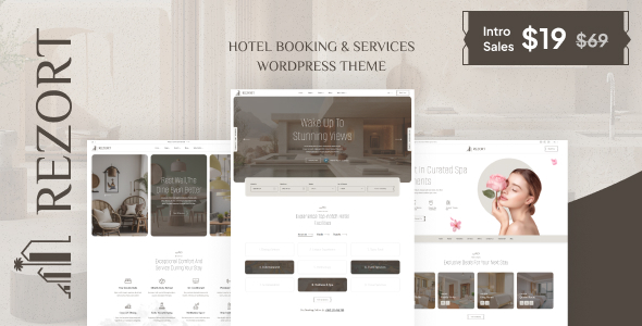 Rezort Preview Wordpress Theme - Rating, Reviews, Preview, Demo & Download