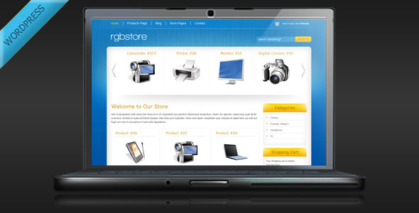 RGBStore Preview Wordpress Theme - Rating, Reviews, Preview, Demo & Download