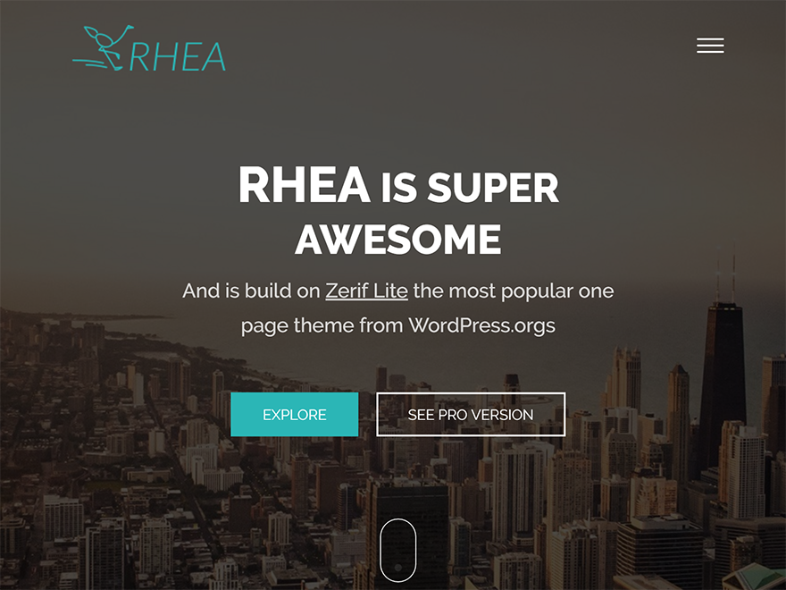 Rhea Preview Wordpress Theme - Rating, Reviews, Preview, Demo & Download