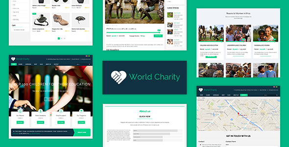 Ri Charity Preview Wordpress Theme - Rating, Reviews, Preview, Demo & Download