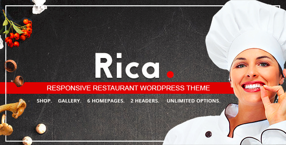 Rica Preview Wordpress Theme - Rating, Reviews, Preview, Demo & Download