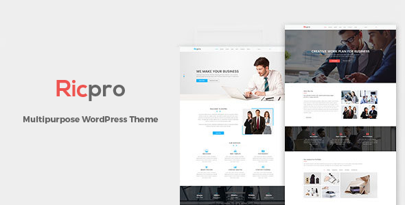 Ricpro Preview Wordpress Theme - Rating, Reviews, Preview, Demo & Download