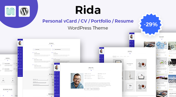 Rida Preview Wordpress Theme - Rating, Reviews, Preview, Demo & Download