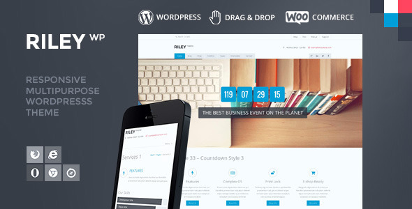 RILEY Preview Wordpress Theme - Rating, Reviews, Preview, Demo & Download