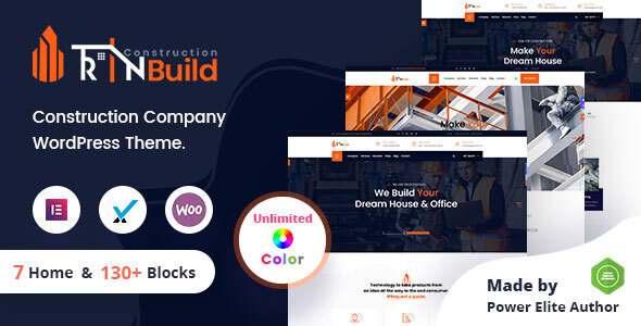 RinBuild Preview Wordpress Theme - Rating, Reviews, Preview, Demo & Download