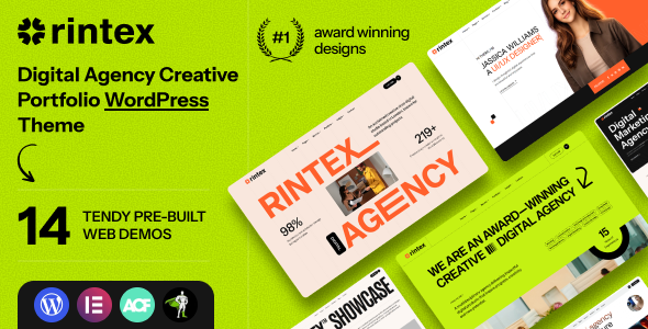 Rintex Preview Wordpress Theme - Rating, Reviews, Preview, Demo & Download