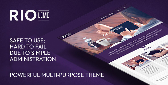 RioLeme Preview Wordpress Theme - Rating, Reviews, Preview, Demo & Download