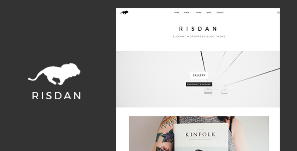 Risdan Preview Wordpress Theme - Rating, Reviews, Preview, Demo & Download