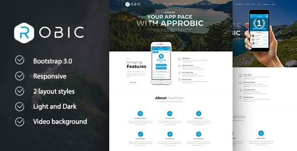 Robic Preview Wordpress Theme - Rating, Reviews, Preview, Demo & Download