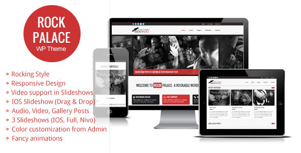 Rock Palace Preview Wordpress Theme - Rating, Reviews, Preview, Demo & Download
