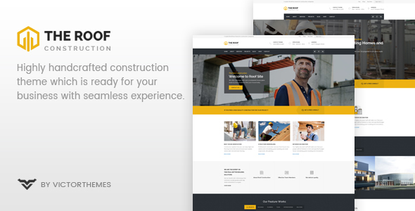 Roof Preview Wordpress Theme - Rating, Reviews, Preview, Demo & Download