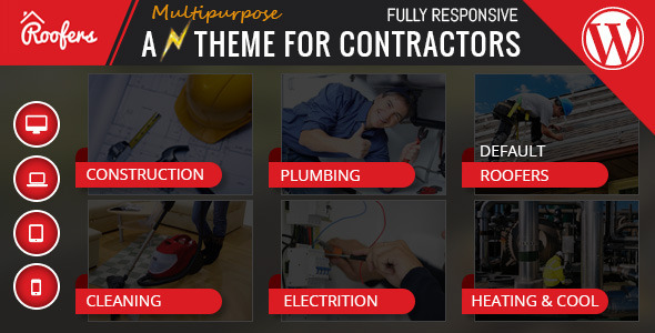 Roofers Preview Wordpress Theme - Rating, Reviews, Preview, Demo & Download