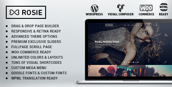 ROSIE Preview Wordpress Theme - Rating, Reviews, Preview, Demo & Download