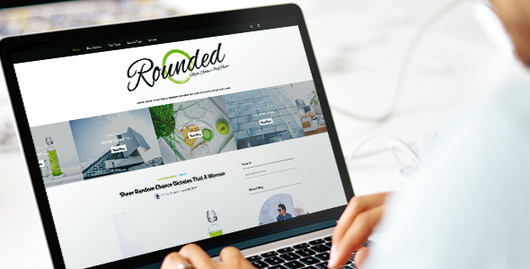 Rounded Preview Wordpress Theme - Rating, Reviews, Preview, Demo & Download