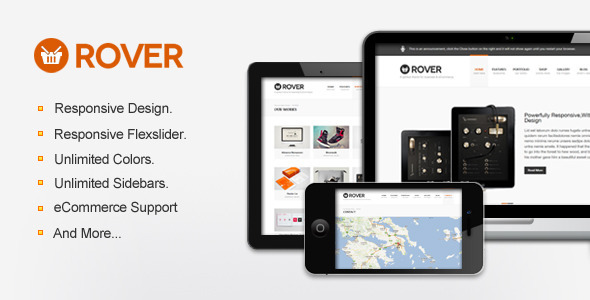 Rover Business Preview Wordpress Theme - Rating, Reviews, Preview, Demo & Download