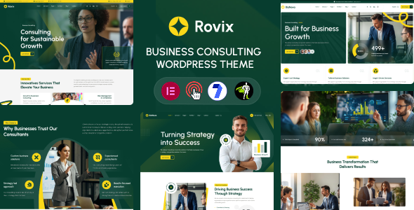 Rovix Preview Wordpress Theme - Rating, Reviews, Preview, Demo & Download
