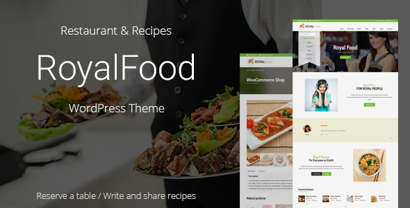 Royal Food Preview Wordpress Theme - Rating, Reviews, Preview, Demo & Download