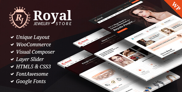 Royal Jewelry Preview Wordpress Theme - Rating, Reviews, Preview, Demo & Download