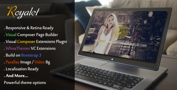 Royalet Preview Wordpress Theme - Rating, Reviews, Preview, Demo & Download