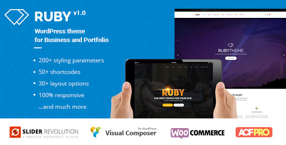 Ruby Preview Wordpress Theme - Rating, Reviews, Preview, Demo & Download