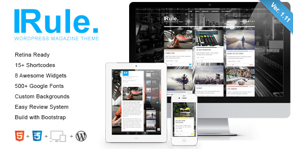 Rule Preview Wordpress Theme - Rating, Reviews, Preview, Demo & Download