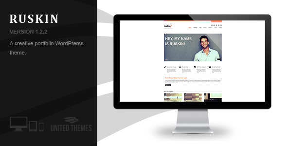 Ruskin Preview Wordpress Theme - Rating, Reviews, Preview, Demo & Download