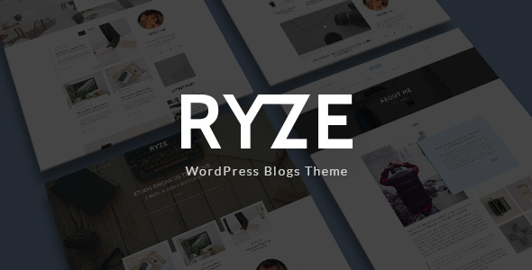 Ryze Preview Wordpress Theme - Rating, Reviews, Preview, Demo & Download