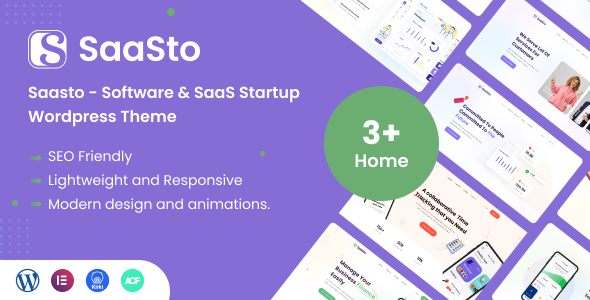 Saasto Preview Wordpress Theme - Rating, Reviews, Preview, Demo & Download