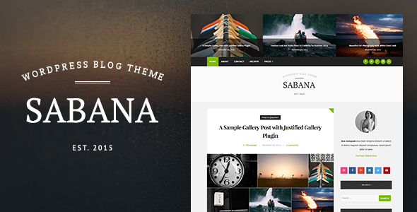 Sabana Preview Wordpress Theme - Rating, Reviews, Preview, Demo & Download