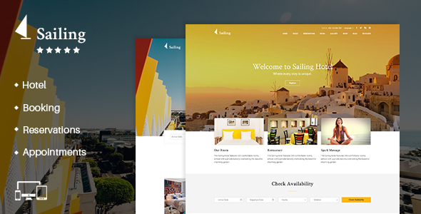 Sailing Preview Wordpress Theme - Rating, Reviews, Preview, Demo & Download