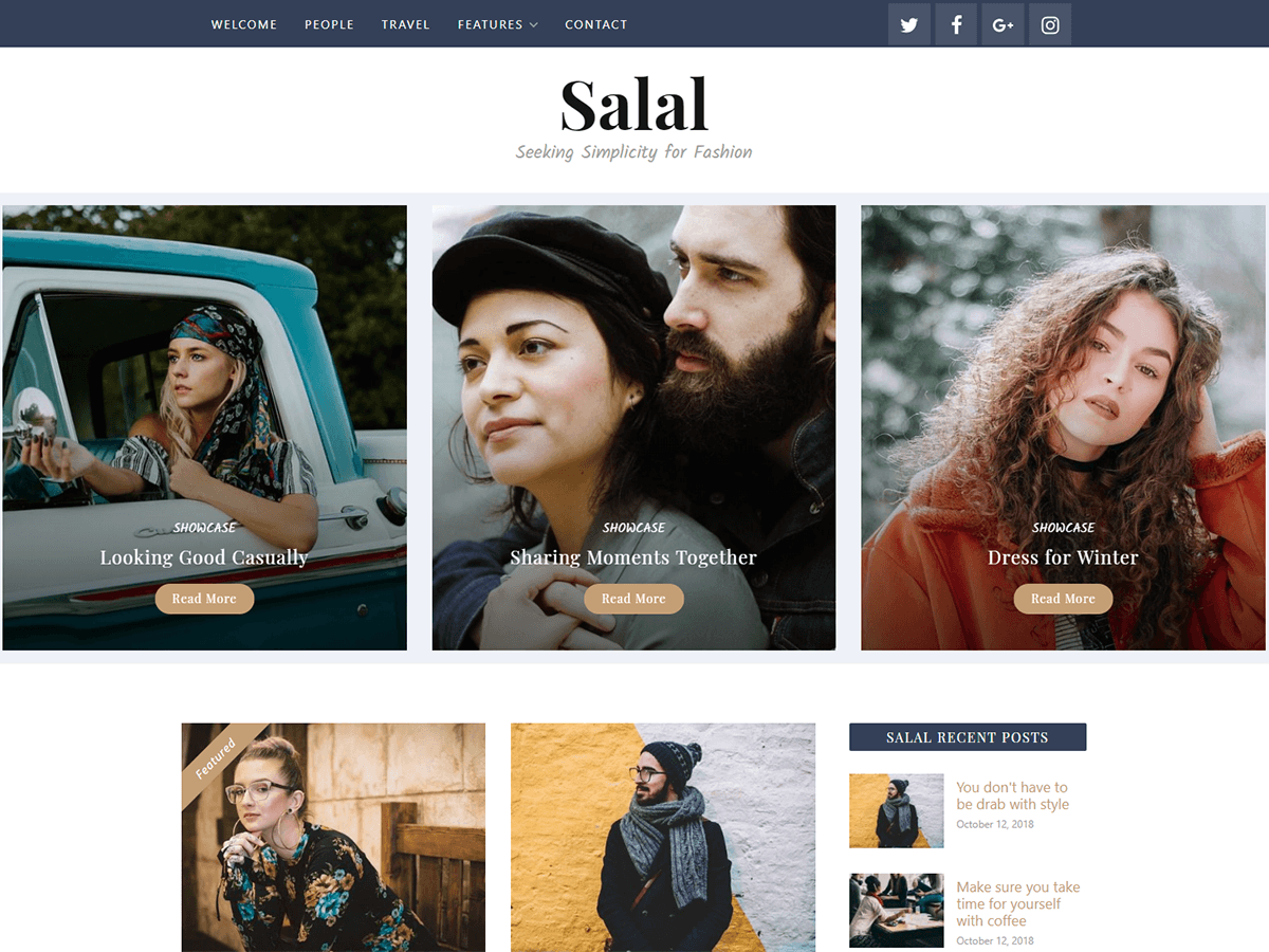 Salal Preview Wordpress Theme - Rating, Reviews, Preview, Demo & Download