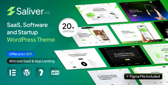 Saliver Preview Wordpress Theme - Rating, Reviews, Preview, Demo & Download