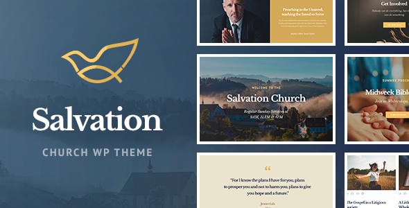Salvation Preview Wordpress Theme - Rating, Reviews, Preview, Demo & Download