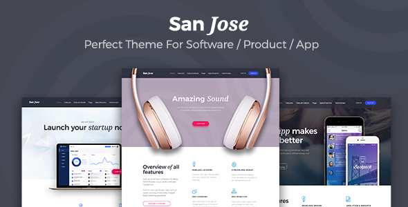 San Jose Preview Wordpress Theme - Rating, Reviews, Preview, Demo & Download